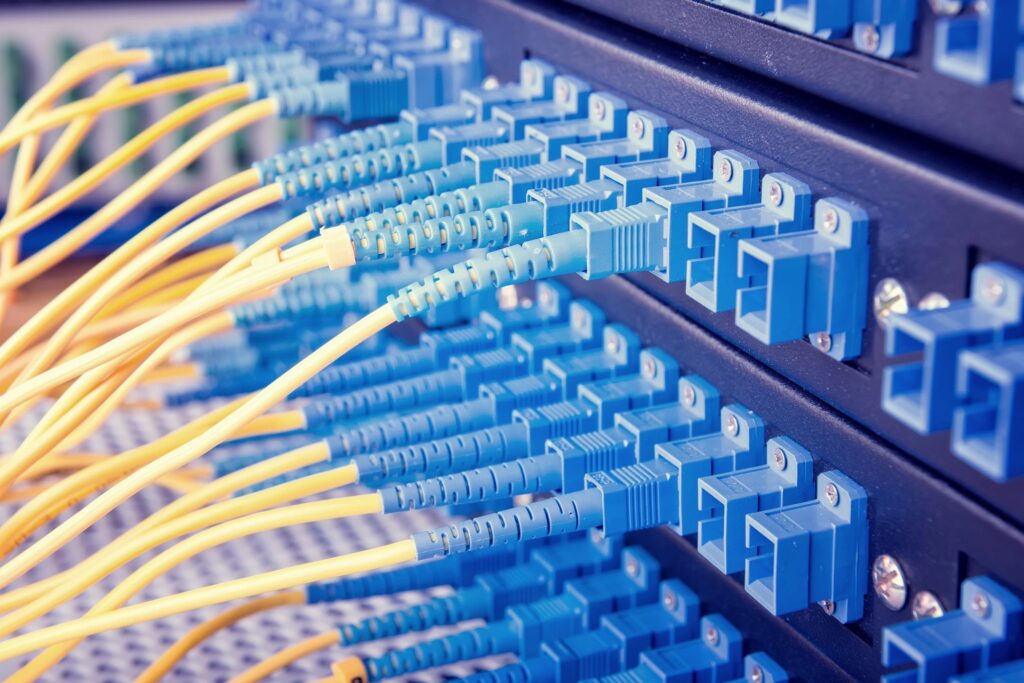 Fibre-Optic Network Testing service focusing on signal strength and data integrity.